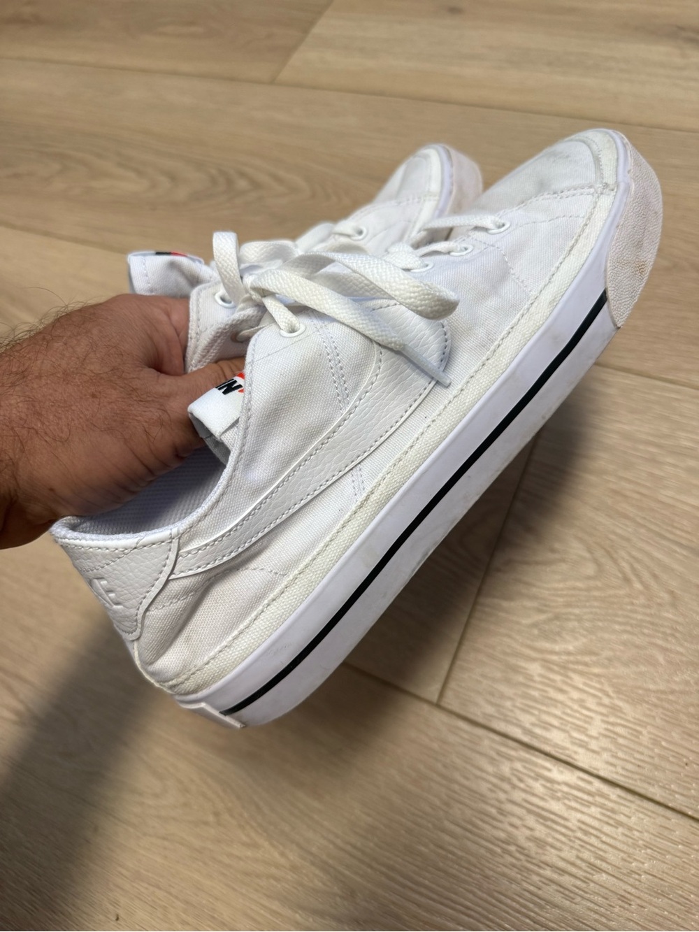 Nike Men's Court Legacy Canvas Casual Sneakers Size 9.5 - Picture 9 of 10